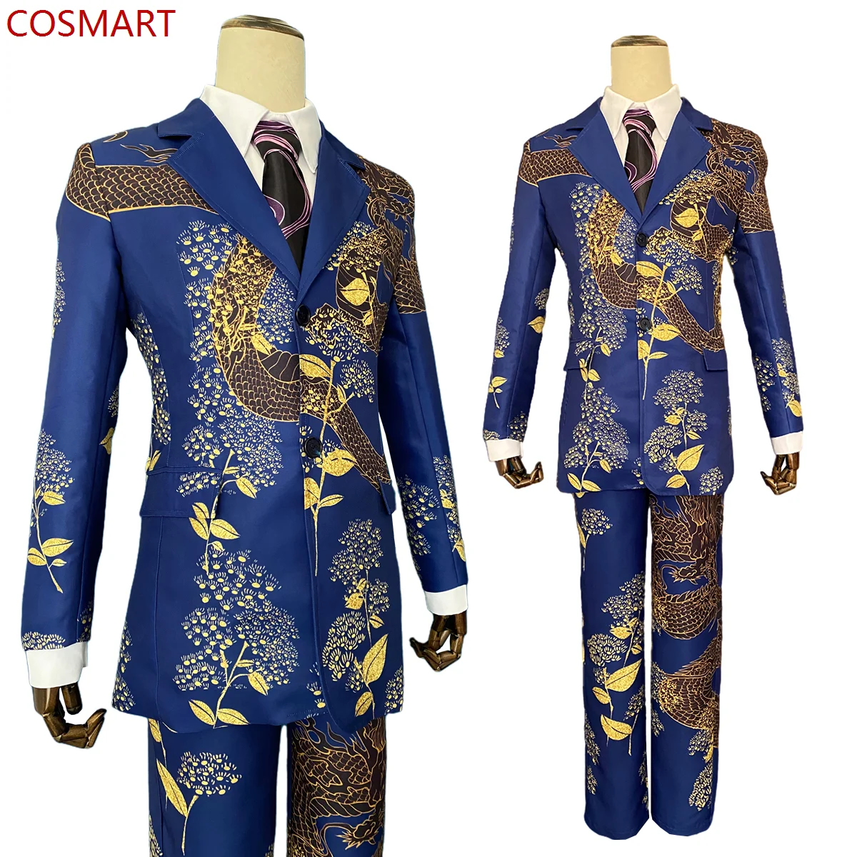 

COSMART Tokyo Revengers Original Art Exhibition Draken Suit Cosplay Costume Cos Game Anime Party Uniform Hallowen Play Role