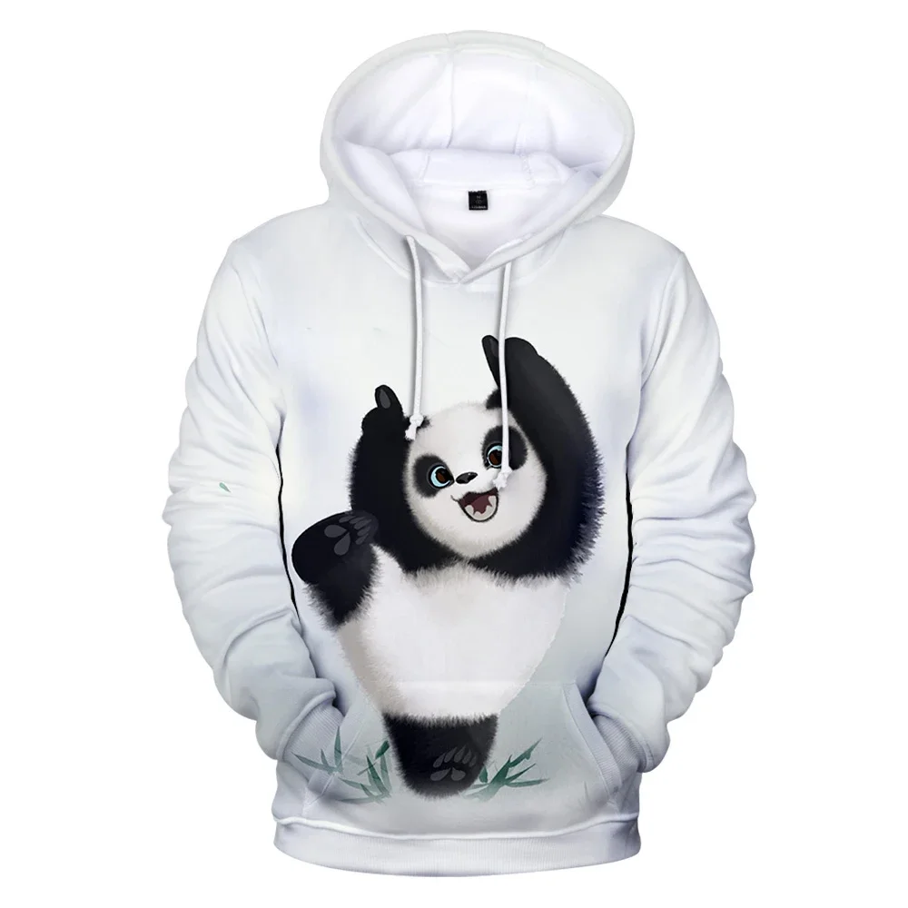 

2023 Cute Panda Baby Men and Women Hoodie Sweatshirt Harajuku 3D Printed Pattern Panda Boys and Girls Pullover
