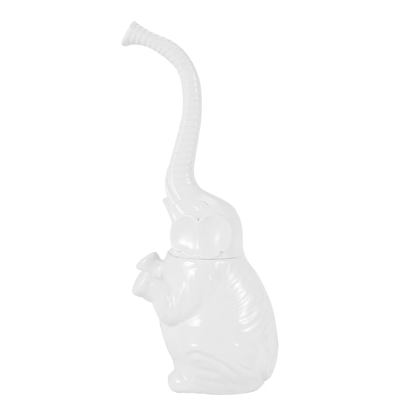 

Elephant Toilet Brush,Bathroom Soft Bristled Toilet Brush Detachable Elephant Shape With Long Handle,Christmas,New Year's Day Gi