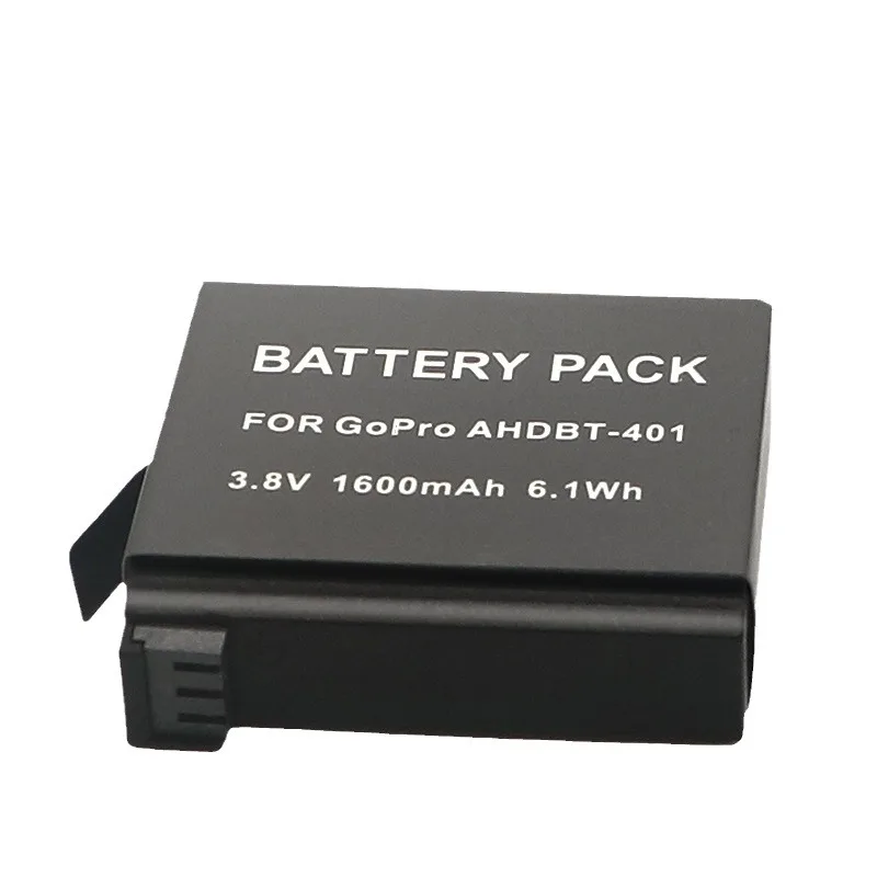 Batteries pour GoPro Hero 12/11/10/9, Lot de 1 à 5, Autonomie Longue Durée