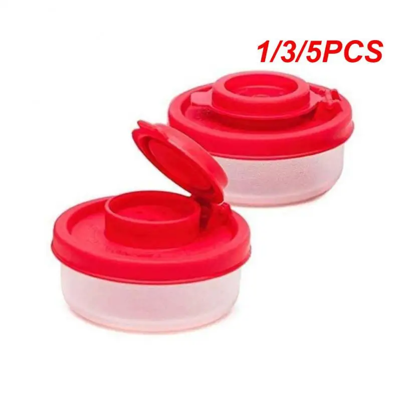 Seasoning Jar,Salt Shaker,Spices Bottle,Salt Pepper Shakers 1/3/5PCS Camping Outdoor Seasoning Dispenser
