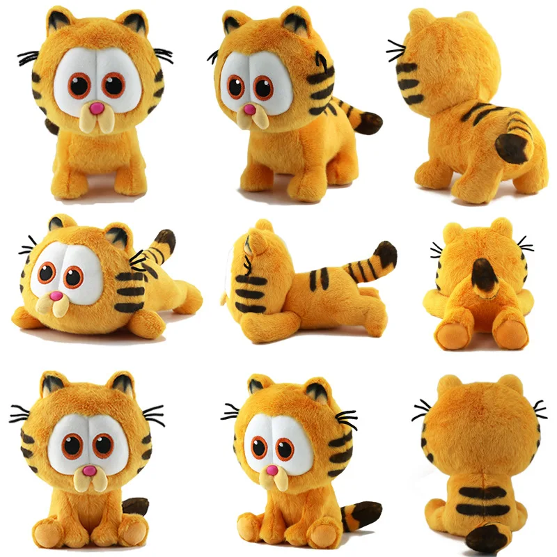 

Cartoon Animation Garfield New Plush Doll Toys Children's Dolls Doll Accessories Birthday Gifts