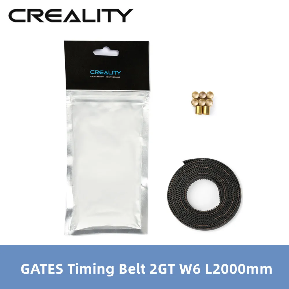Creality Gates Timing Belt 2gt W6 L2000mm Quick Release Design