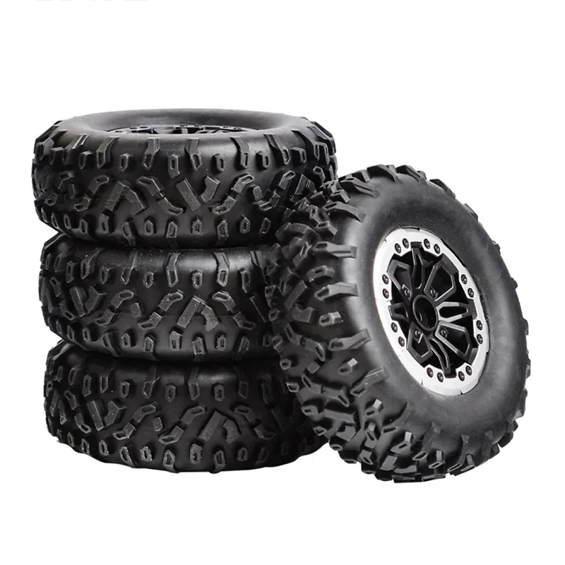 4 Stück 64mm Weiche Reifen für MN D90 MN98 MN99S WPL C14 C24 C34 B14 B24 LDRC P06 LD1297 LD1299 RC Auto Upgrade-Teile Zubehör