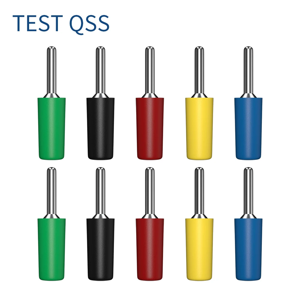 QSS10PCS2MMBananaPlugNickelPlatedElectricalTerminalConnector