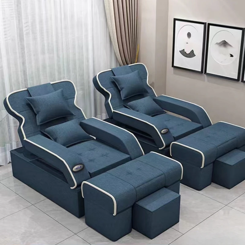 Luxury Electric Recliner Chair Throne Modern Tattoo Nails Pedicure Chair Foot Spa Designer Sofa Manicura Beauty Furniture HD50XZ