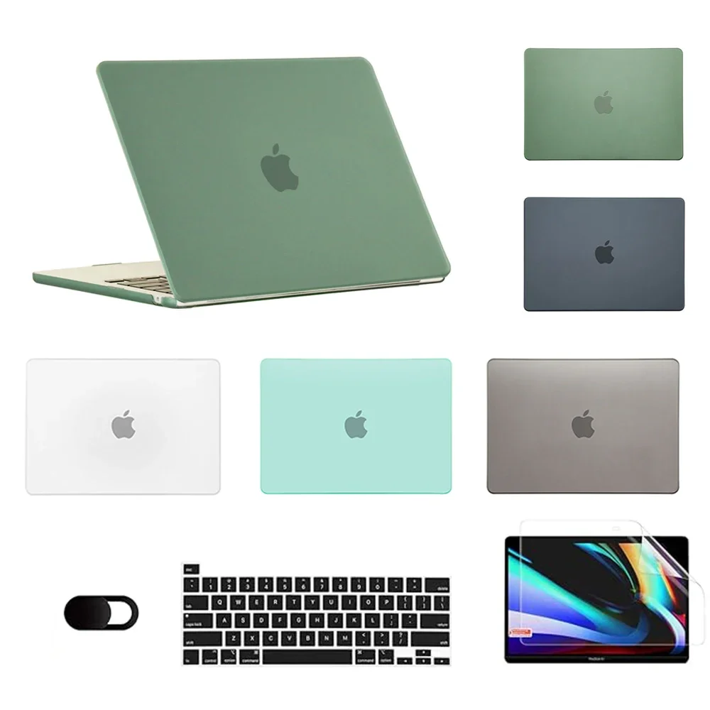 Новый чехол для ноутбука Macbook Pro 14, чехол для 2023 MacBook M3 M2 M1 Chip Pro 16 Mac Air 13 13,6 15, чехол для ноутбука, аксессуары