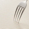 PVC Round Tablecloth Waterproof Oil-proof Table Mat White Coffee Desk Mats Striped Minimalist Style Home Decoration Tablecloths 6