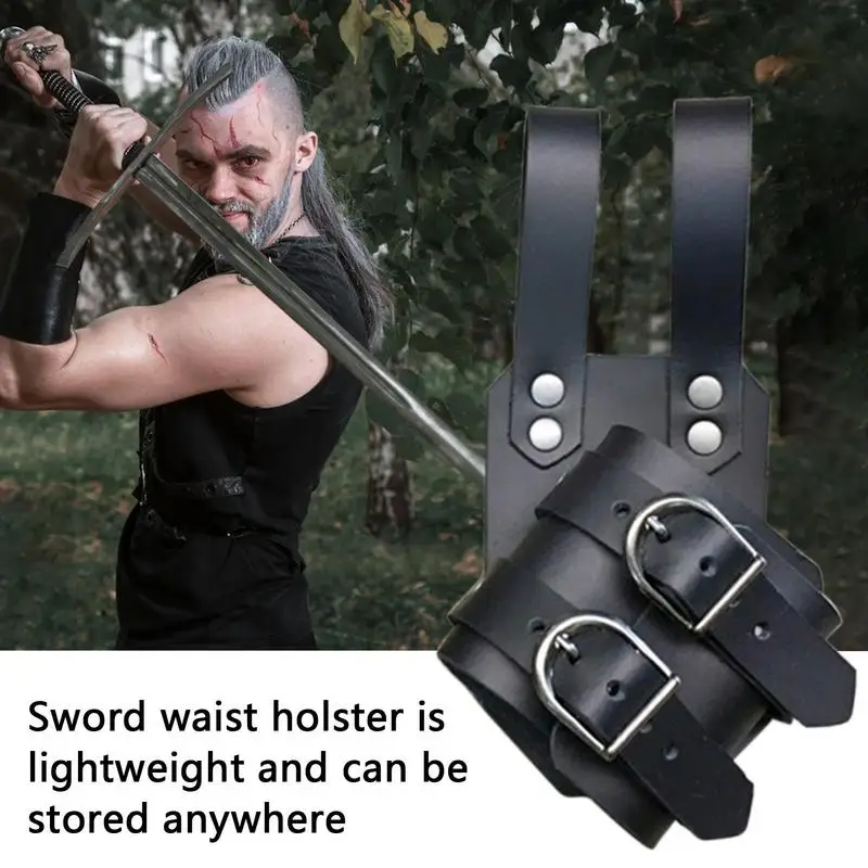 Swords Belt Holder Bindable Belt Holster For Swords Costume Accessory Rapier Knight Holster Frog Holder For Cosplay
