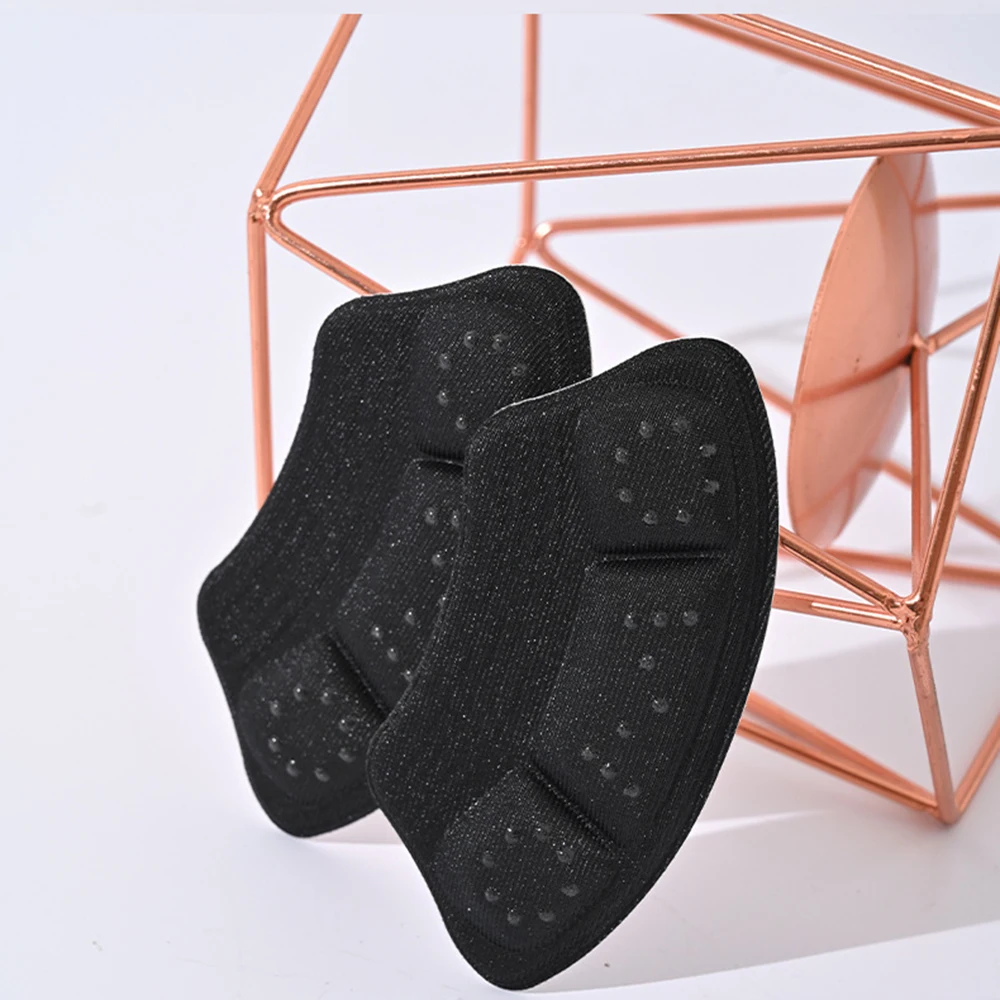 2Pair Insoles Patch Heel Pads Sneaker Shrinking Size Insole Anti-wear Feet Shoe Pads Adjust Size High Heel Cushion Insert Insole