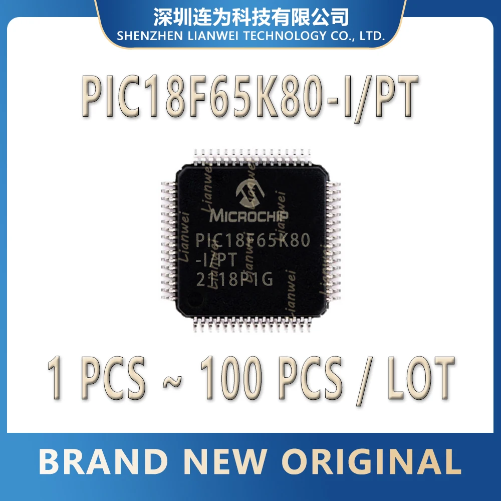 

PIC18F65K80-I/PT PIC18F65K80-I PIC18F65K80 PIC18F65K PIC18F65 PIC18F PIC18 PIC IC MCU Chip TQFP-64