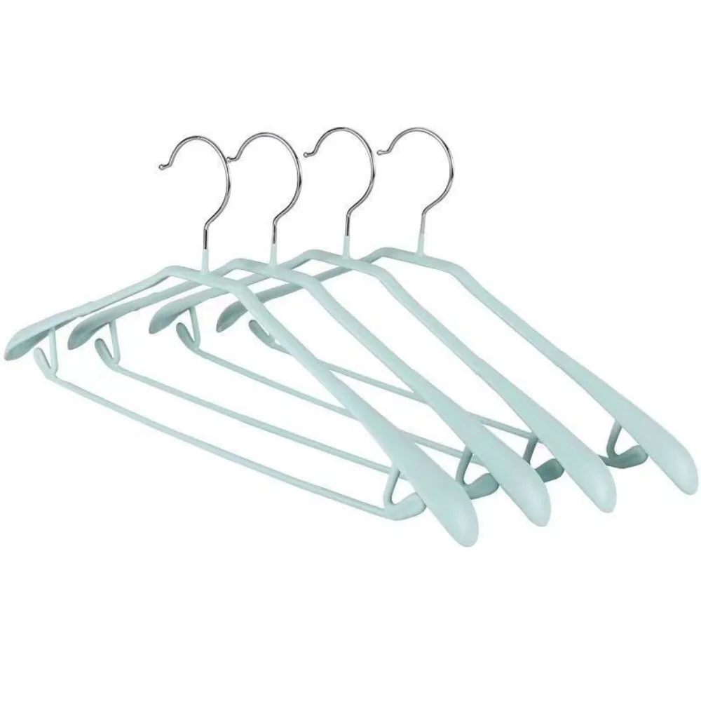 10pcs wide shoulder seamless hangers, non slip and non bulging, suitable for both dry and wet use, high load-bearing capacity 5