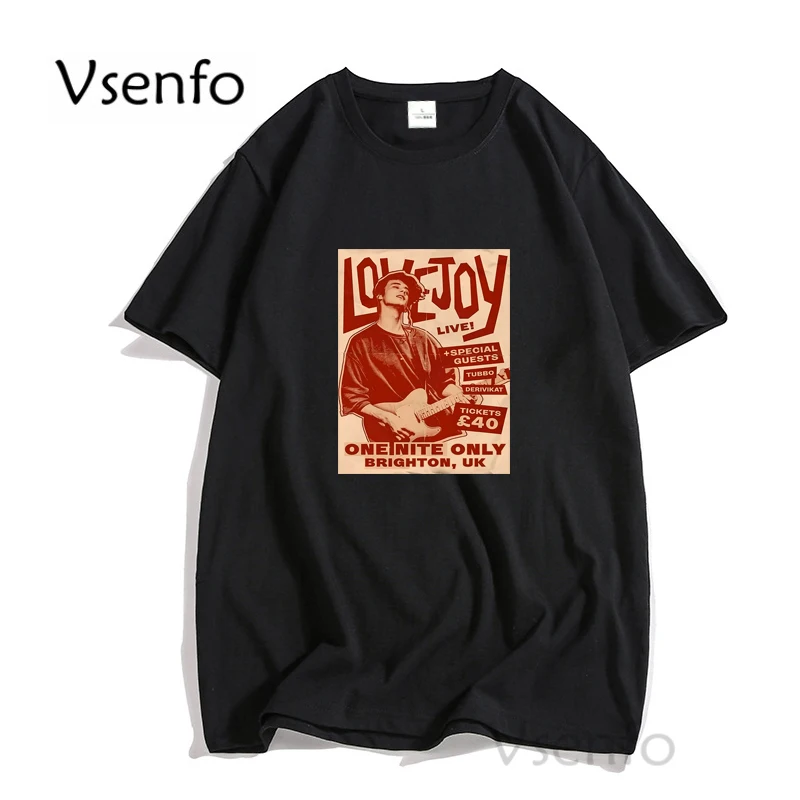 Vintage 90's Lovejoy Concert Female T Shirt Graphic Tee Shirt Are You Alright Women's T-shirt Men Summer Short Sleeve Tee Shirt