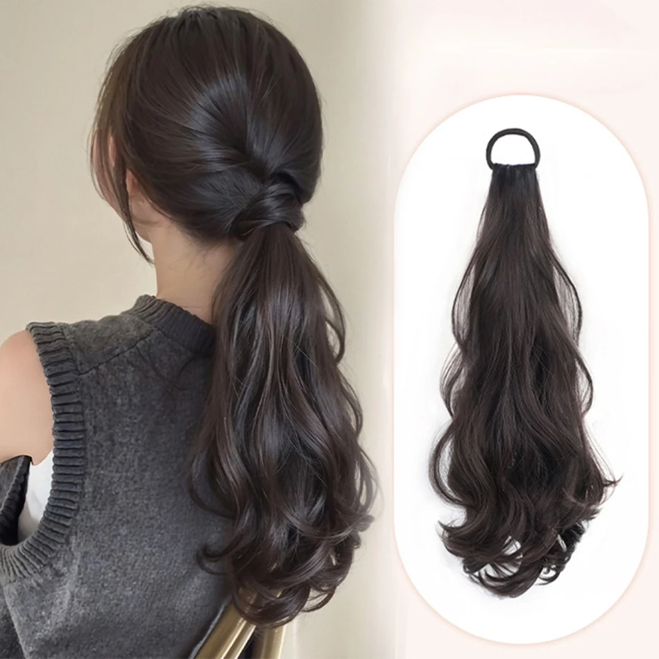 Vitality Synthetic Wig Ponytail Long Wavy Ponytail Hair With High Elasticity Rubber Band Heat Resistant Hairpiece For Daily Use Best Sellers In Hair Extensions & Wigs Vitality Synthetic Wig Ponytail Long Wavy Ponytail Hair With High Elasticity Rubber Band Heat Resistant Hairpiece For Daily Use Best Sellers In Hair Extensions & Wigs