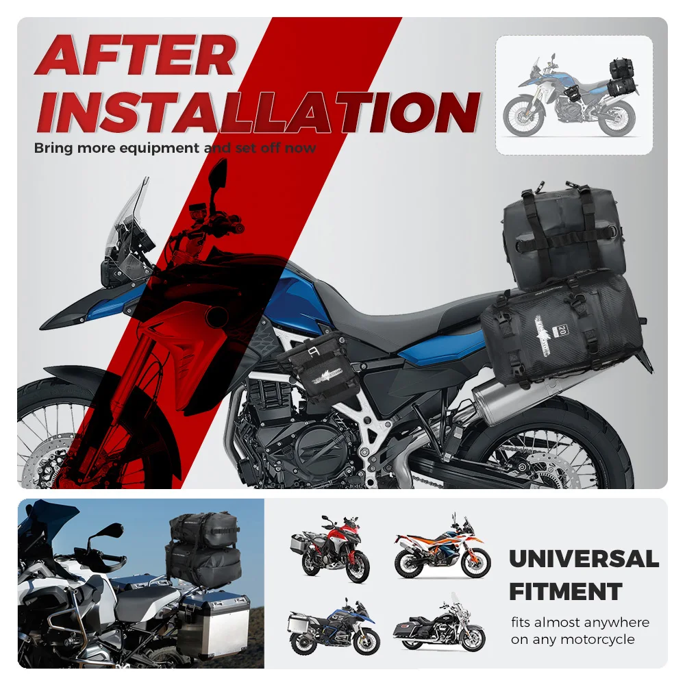 Cadre De Moto Crash Bars Outil De Réparation Placement Sac De