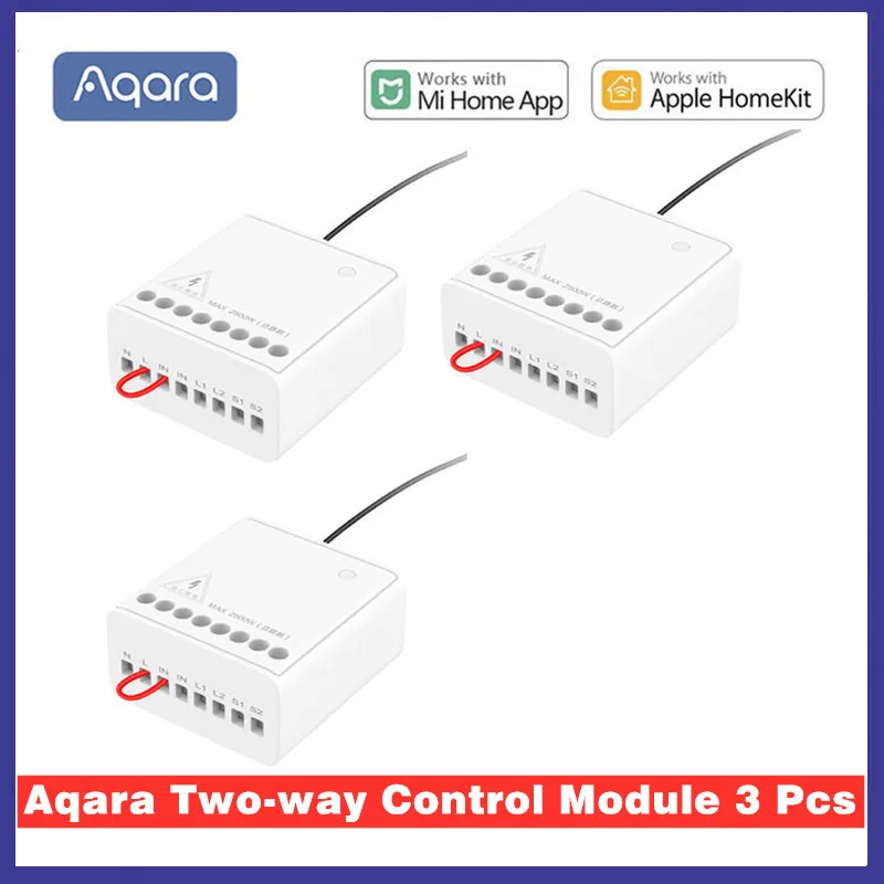Aqara Wireless Dual-Channel Smart Relay Controller