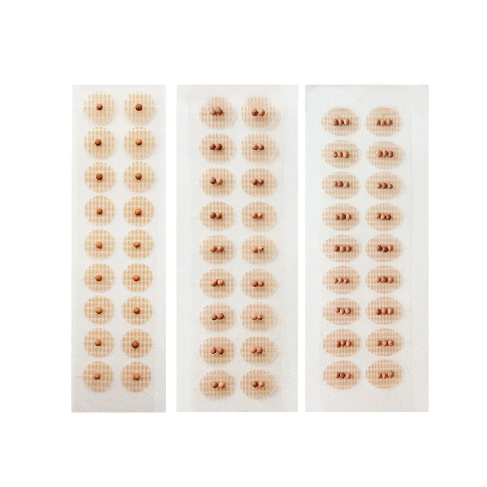 Ear Bean Massage Points Stickers 200 Pcs auricular acupuncture needle