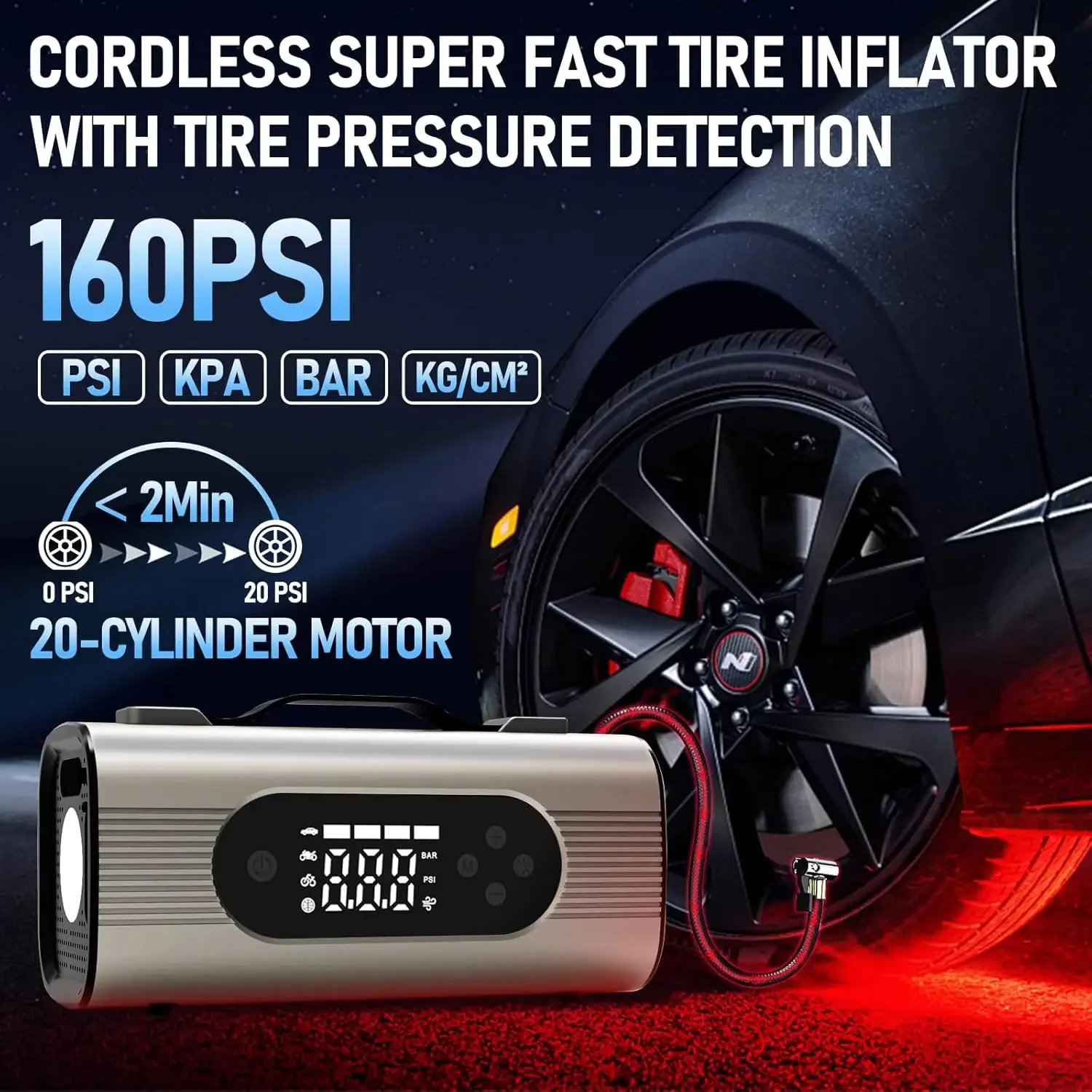 Car Jump Starter 4000A 4