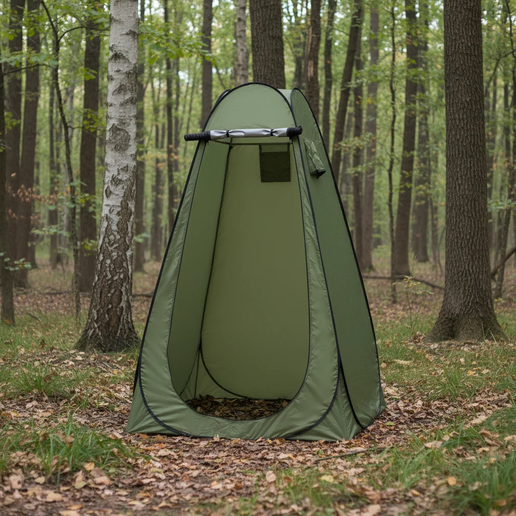 Toilette portable tente pêche imperméable - Abri intimité 1.2x1.2x1.9m pour camping