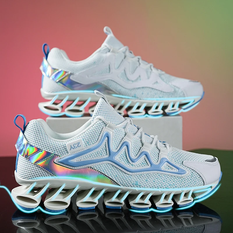 

Men Shoes Mesh Breathable 2022 New Summer Casual Shoes Men Sneakers Lace Up Walking Sneaker Tenis Masculino Zapatillas Hombre 46