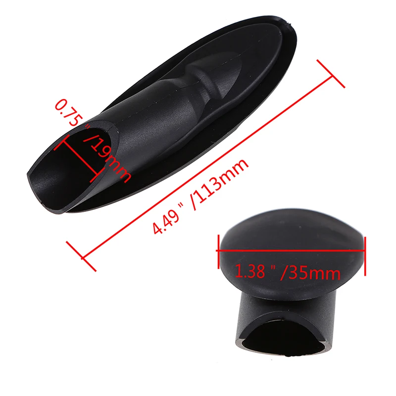 Shark Fin Antenna Bezel – Fits 2004-2010 Toyota Sienna – Gloss Black Direct Replacement 86392-AE010