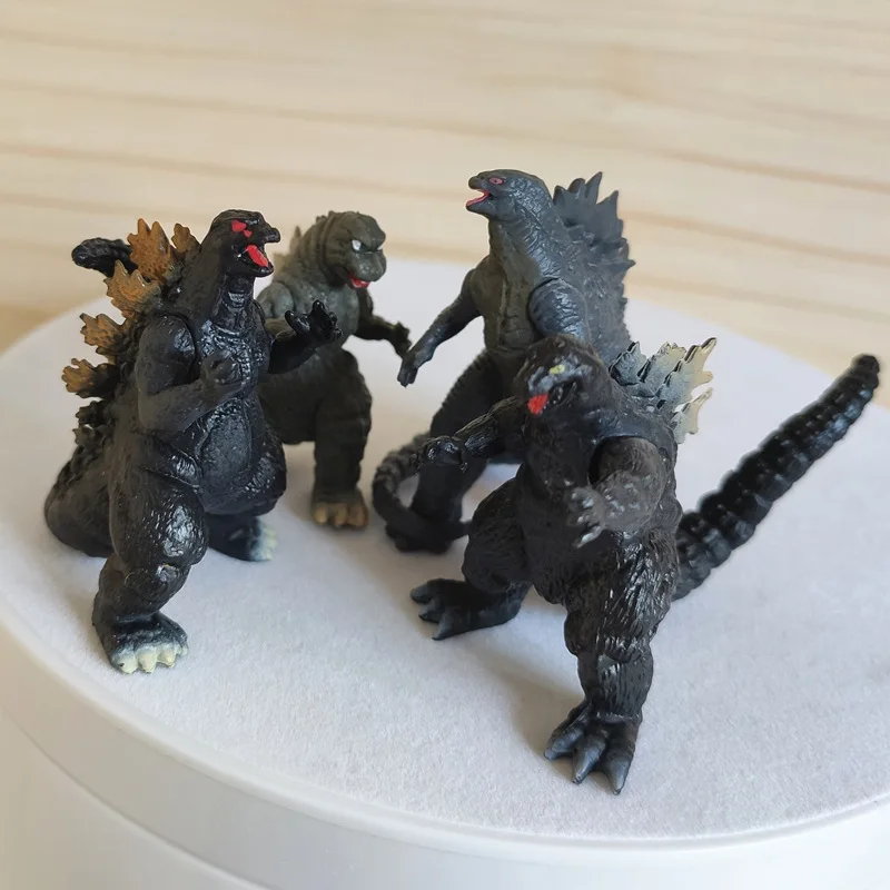 8pcs/set Godzilla 4th Generations Mini PVC Action Figure