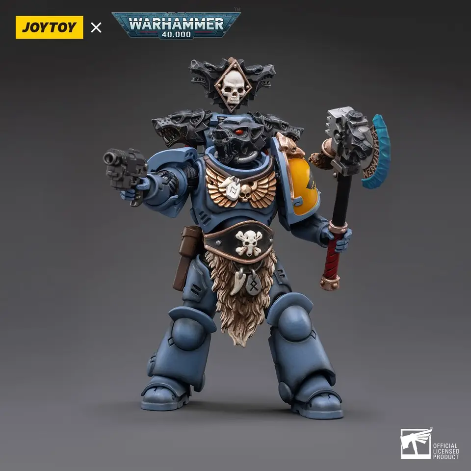 Joy Toy warhammer 40k 1: 18 space wolvesクローパック2702 2719 2726