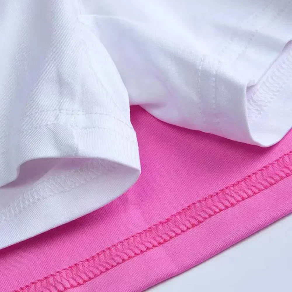 Adorable Pleated Skirt for Summer Sports: Anti-slip Tennis Lining for Girls Детское Спортивное Платье