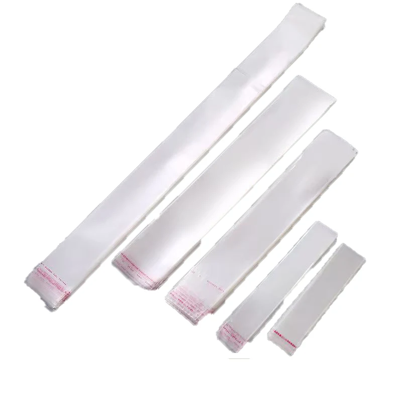 6x30cm clear OPP bag Width 6cm OPP self-adhesive bag, transparent plastic self sealing bag,  thickness 0.08mm 4