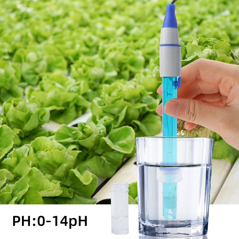 Ph Electrode Probe Aquarium Swimming Pool BNC Replace Probe Connector PH Calibra