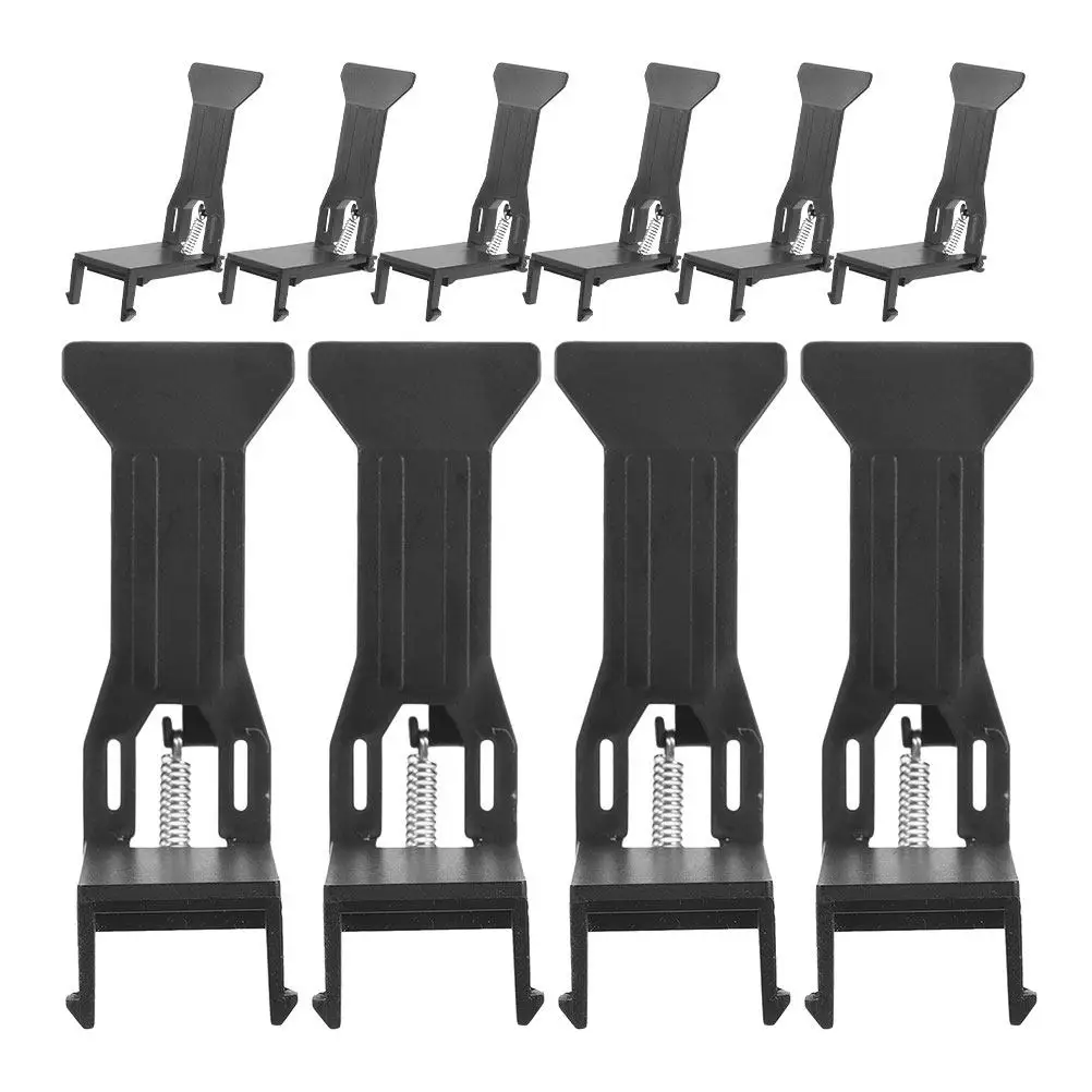 12Pcs 현금 서랍 머니 클립 레지스터 트레이용 플라스틱 범용 클립 현금 정리함 비즈니스 용품 머니 홀더