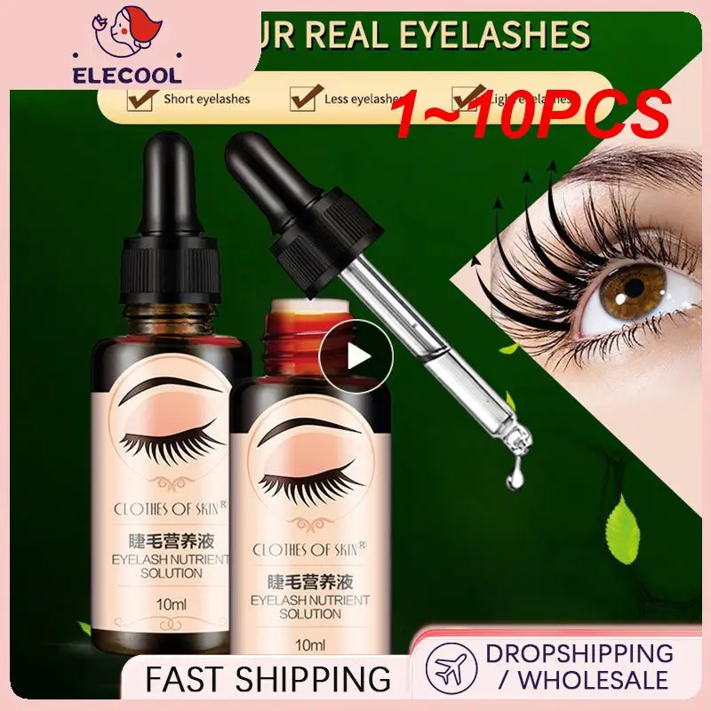 

1~10PCS Eyelash Eyebrow Growth Essential Oils Oil Serum Eyelash Enhancer Makeup Lengthening GrowthLashes