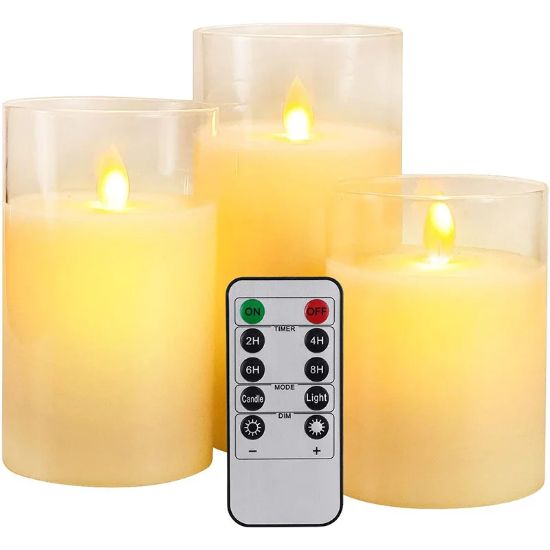 3Pcs White