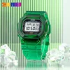 SKMEI1999 Mens 5Bar Waterproof Multifunctional Count Down Date Wristwatch reloj hombre Back Light Display Stopwatch Digital Watc 2