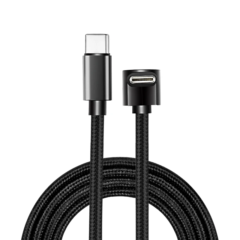 รูปสินค้า สายชาร์จ USB-C ข้อศอก 90 องศา ความยาว 0.25/0.5/1/2 เมตร