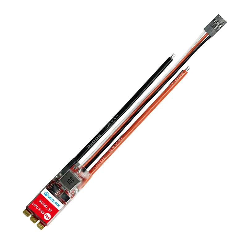 SEQURE 2670 귯ø ESC 2-6S Lipo  70A ߿ BLHeli_32 | AM32, 128KHz PWM ļ  UAV ESC 