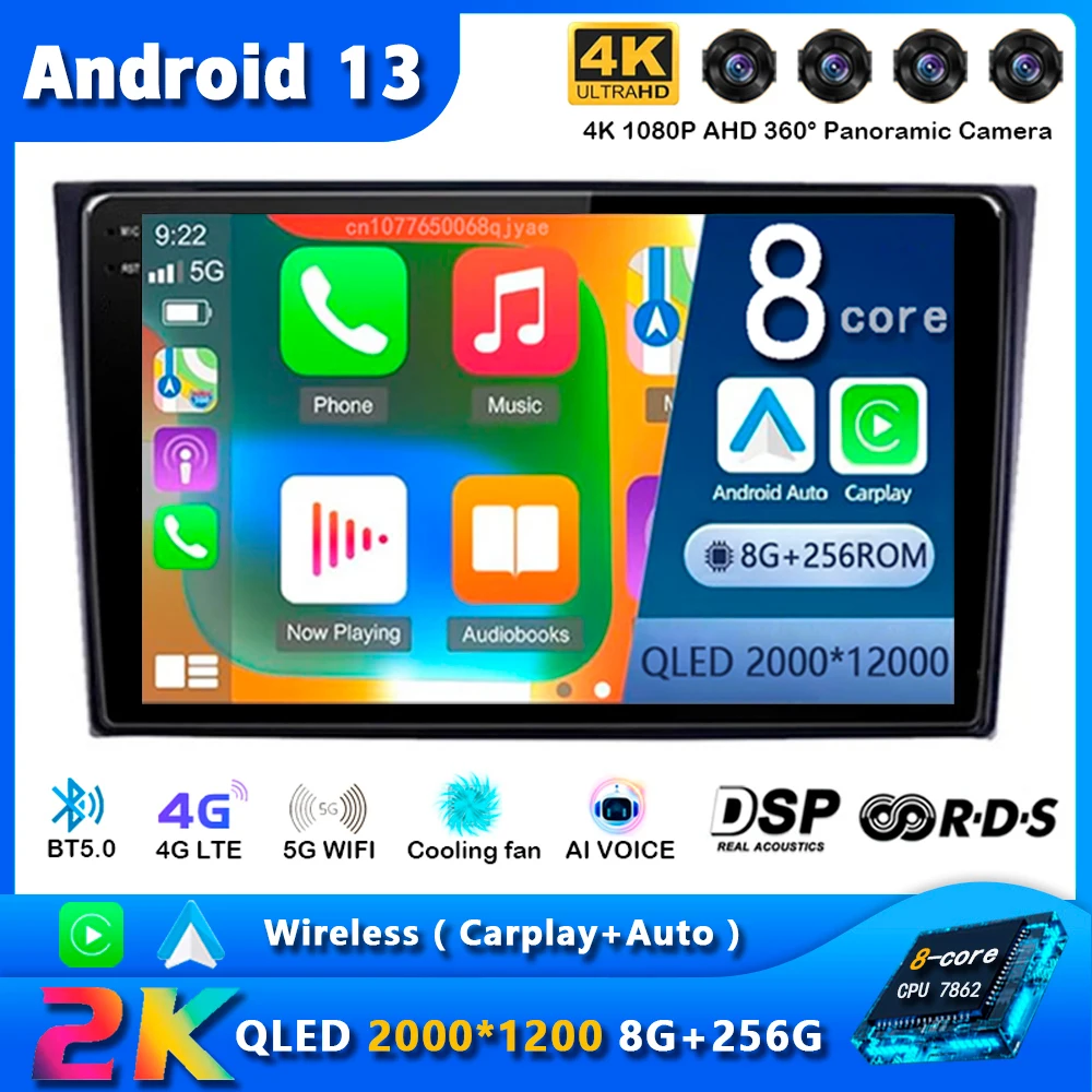 

Android 13 Car Radio For Mazda CX9 CX-9 CX 9 TB 2006 - 2016 Navigation GPS Multimedia Player Stereo wifi+4G Carplay auto video