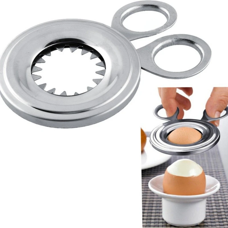 Egg Cutter Slicer Egg Opener Scissors Shell Cutter Kitchen Gadgets Shaomai Cooker Pancake Tool