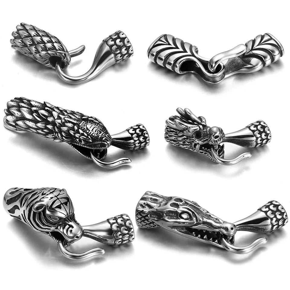 Fermeture Porte Sans Percer Fermoir Crochet Pour Cuir Plat De 10mm - Main Image