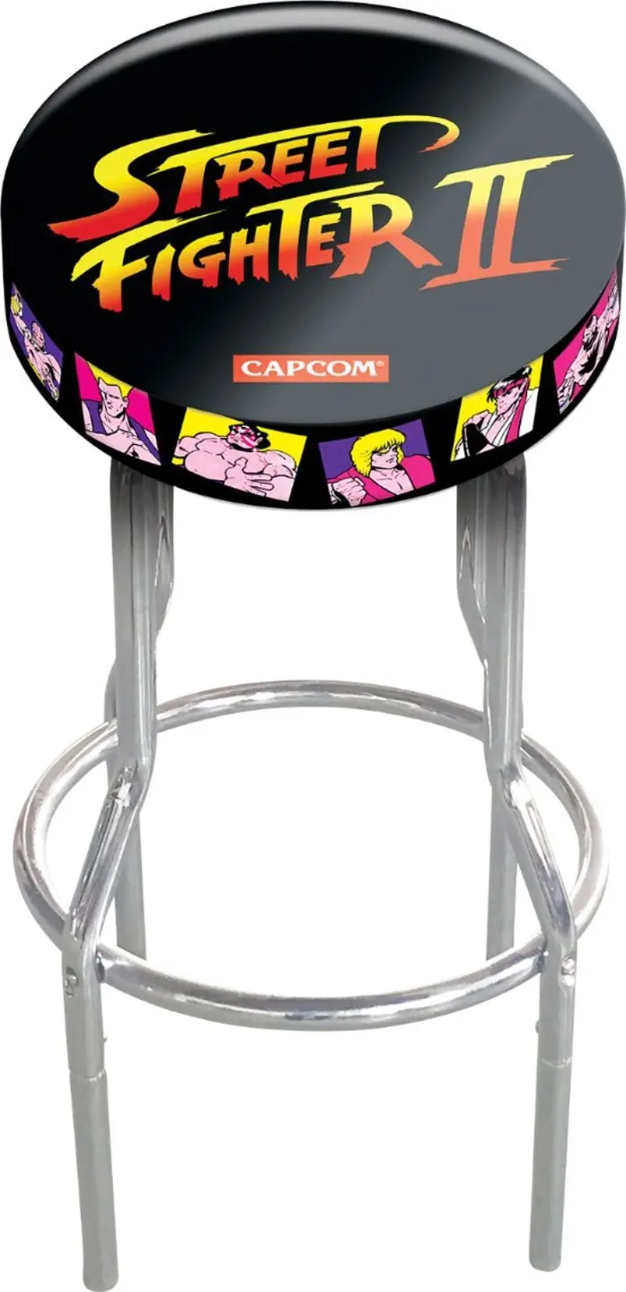 

Capcom Street Fighter II Legacy Stool chair furniture Boys' stools. Handsome.