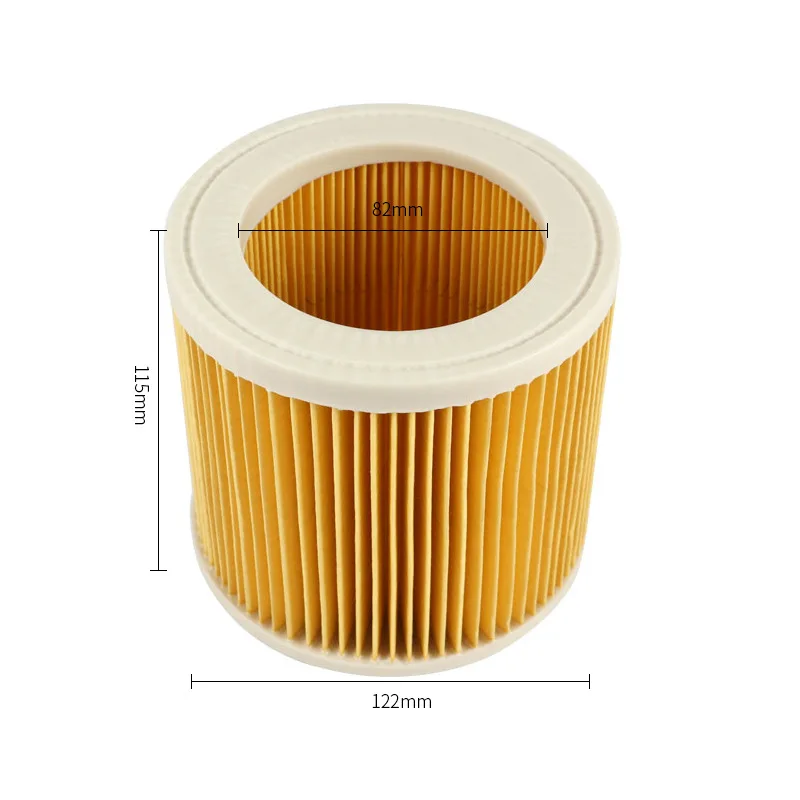 Vacuum Cleaner Accessories For Karcher Vacuum Cleaners Parts Cartridge Dust Filters HEPA Filter WD2.250 WD3.200 MV2 MV3 WD3 Karcher Replacement