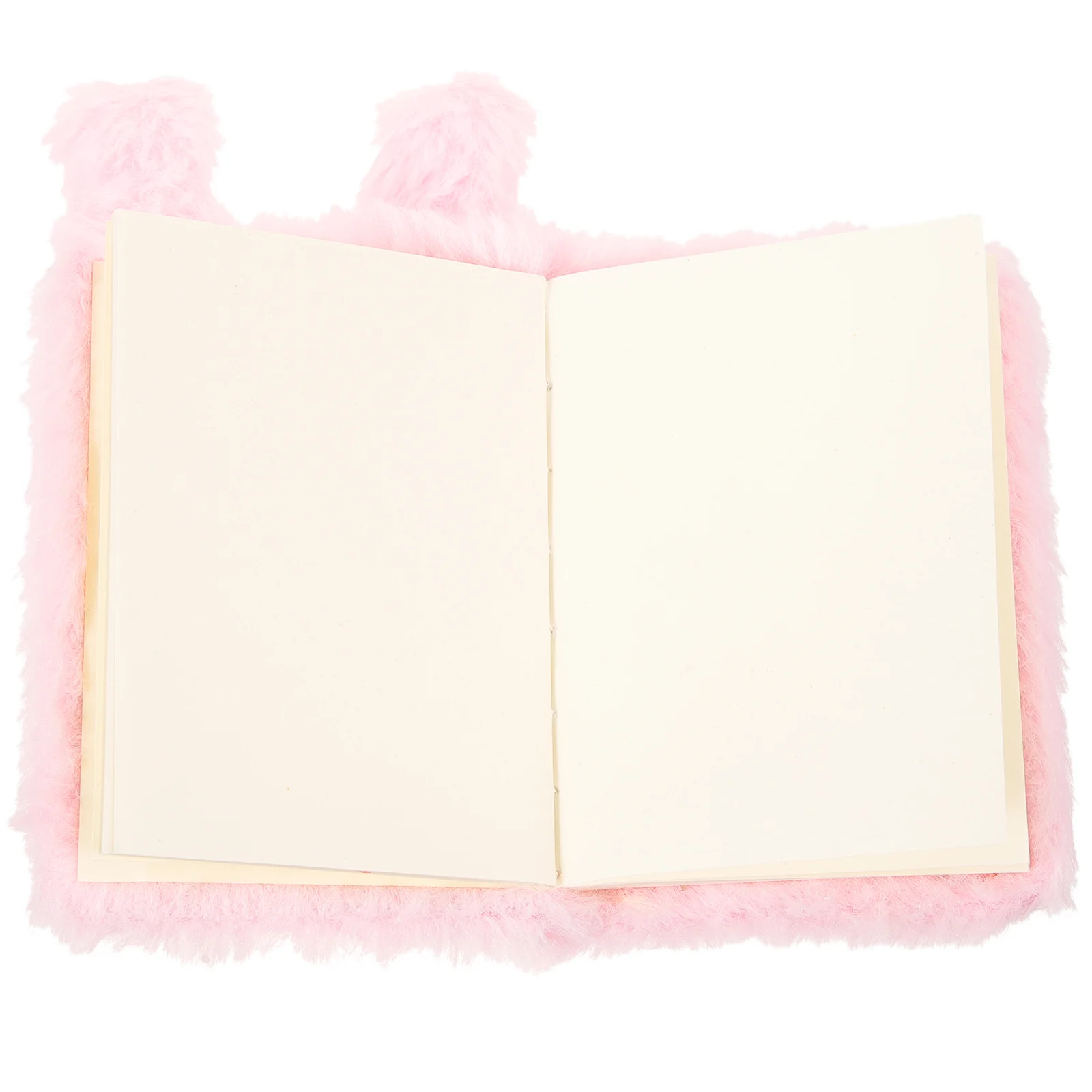 

Lovely Bunny Notepad Daily Use Writing Book Cartoon Plush Notepad