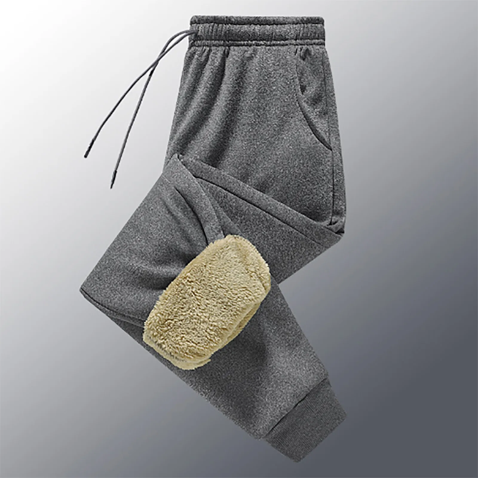 

Women's Thermal Pants Thickened Winter Warm Casual Trousers Korean Version Pants Harajuku Y2k Women's Brushed Pants Sweatpants