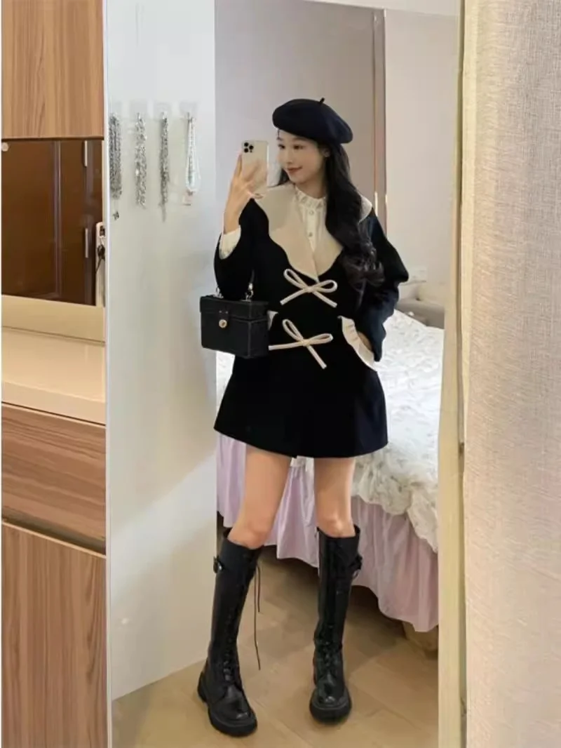 High End Short Fashionable Versatile And Popular Design For Women's Autumn And Winter Loose Woolen Jackets For Commuting P371