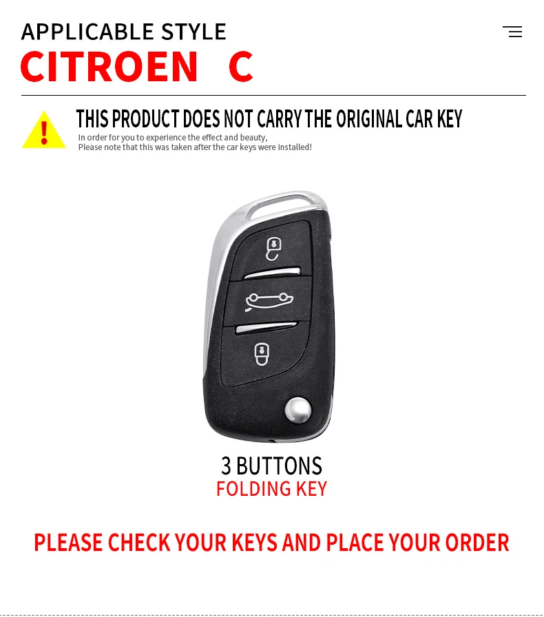 Portachiavi pieghevole per auto in lega di zinco portachiavi Shell per Peugeot Citroen C1 C2 C3 C4 C5 DS3 DS4 DS5 DS6 accessori protettivi 7 Portachiavi pieghevole per auto in lega di zinco portachiavi Shell per Peugeot Citroen C1 C2 C3 C4 C5 DS3 DS4 DS5 DS6 accessori protettivi - Sb51acaddc83a4231837f29b58c22cea5W