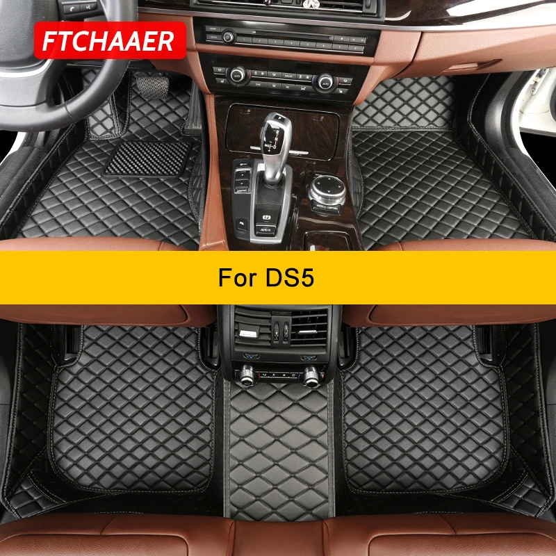 

Автомобильные коврики FTCHAAER под заказ для DS5, автомобильные коврики, аксессуары для ног