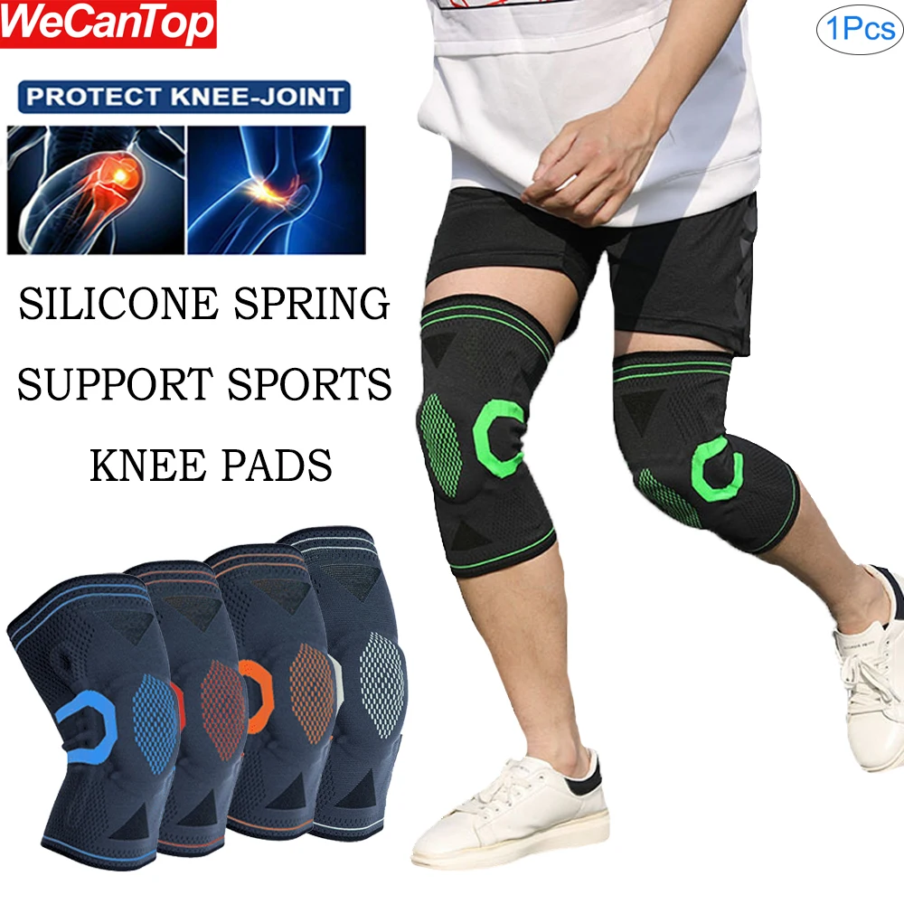 

1Pcs Professional Knee Brace,Compression Knee Sleeve with Patella Gel Pad & Side Stabilizer,Knee Pad for Running,Workout,Hiking