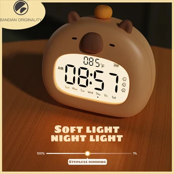 Cute Capybara Alarm Clock 1