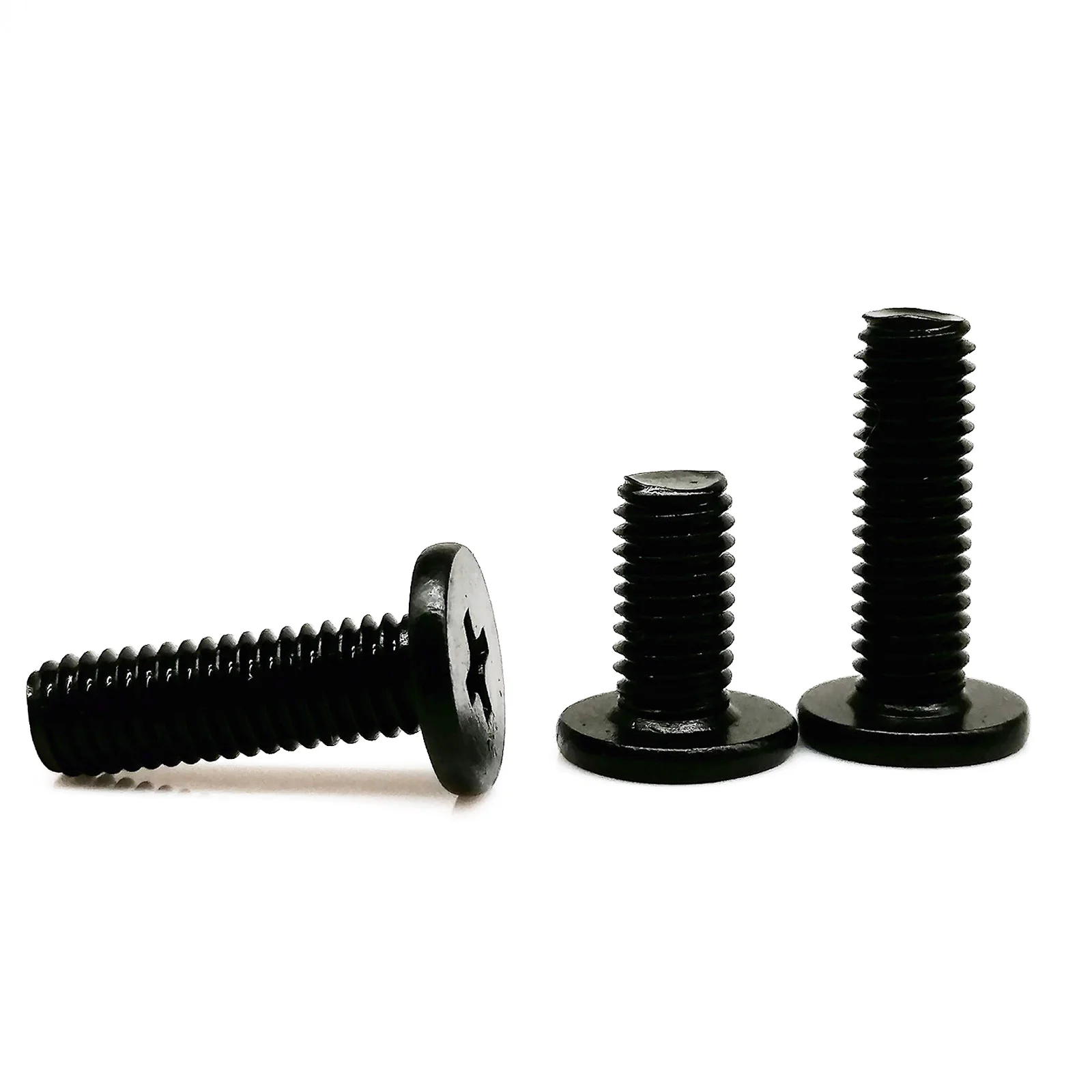 Phillips Flat Screw 50pcs M1.2 M1.4 M1.6 M2 M2.5 M3 M4 Mini Small Ultrathin Wafer for Laptop Notebook Phone Glasses