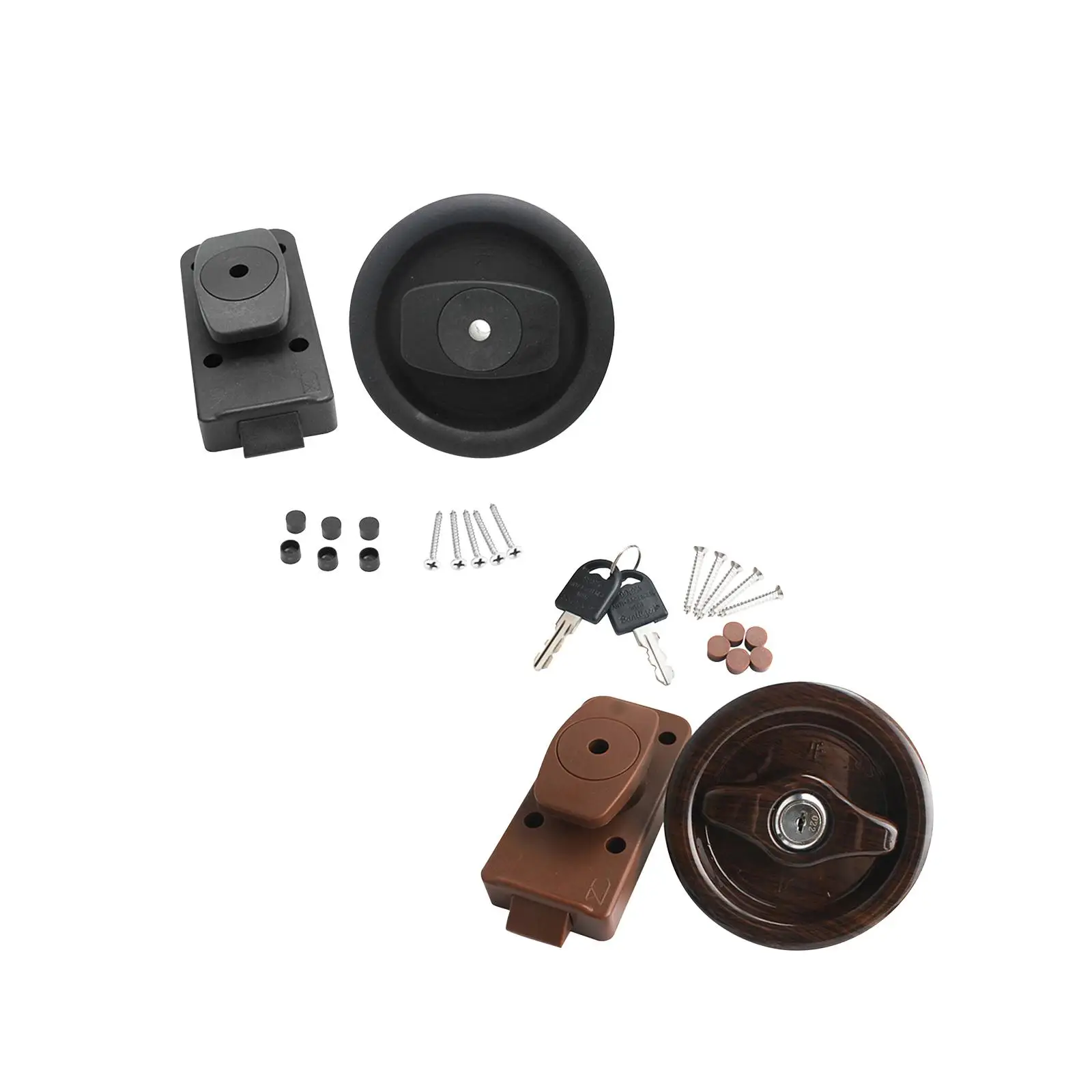 

RV Bathroom Door Lock RV Modification Spare Parts for Bathroom Camper